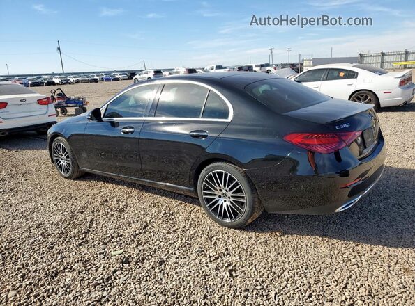 W1KAF4GB4PR091738 2023 MERCEDES-BENZ C Black Задня ліва чверть