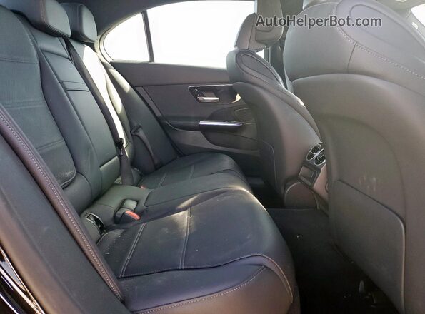 W1KAF4GB4PR091738 2023 MERCEDES-BENZ C Black Вид задніх сидінь