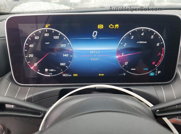 W1KAF4GB4PR110014 2023 MERCEDES-BENZ C White Սարքավորումների վահանակի տեսք