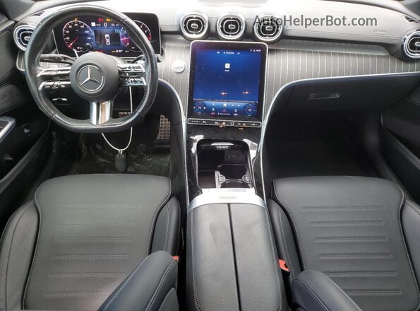 W1KAF4GB5PR104609 2023 MERCEDES-BENZ C Синий Вид панели приборов