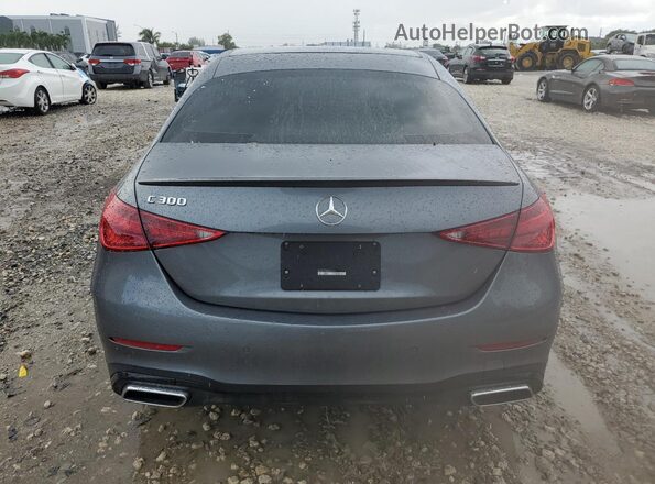 W1KAF4GB5RR223375 2024 MERCEDES-BENZ C Gray უკანა ხედი