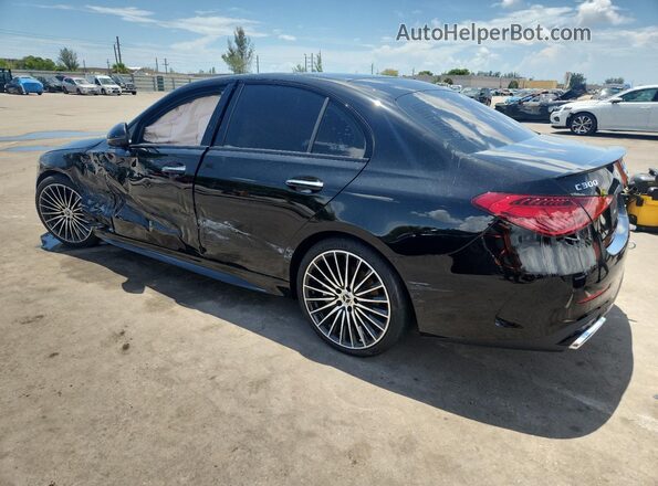 W1KAF4GB6PR102738 2023 MERCEDES-BENZ C Black Задня ліва чверть