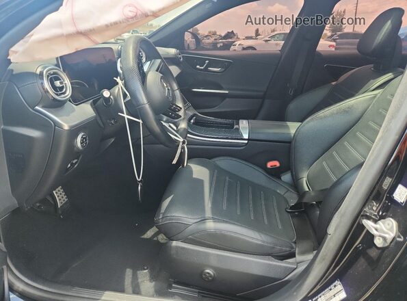 W1KAF4GB6PR102738 2023 MERCEDES-BENZ C Black Вид салону спереду