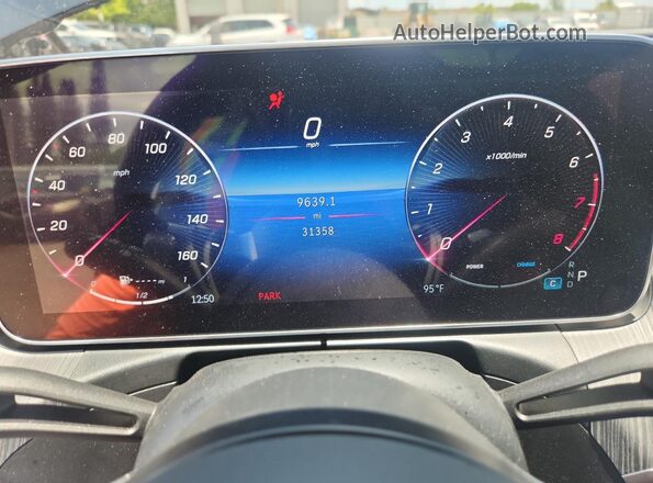W1KAF4GB6PR102738 2023 MERCEDES-BENZ C Black Вид щитка приладів