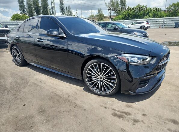 W1KAF4GB6PR102738 2023 MERCEDES-BENZ C Black Передня права чверть