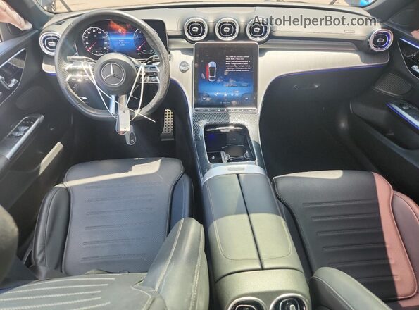 W1KAF4GB6PR102738 2023 MERCEDES-BENZ C Black Вид панелі приладів