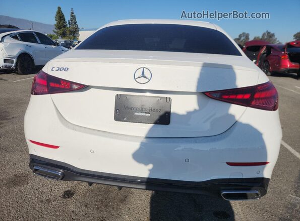 W1KAF4GB6PR135576 2023 MERCEDES-BENZ C Белый 