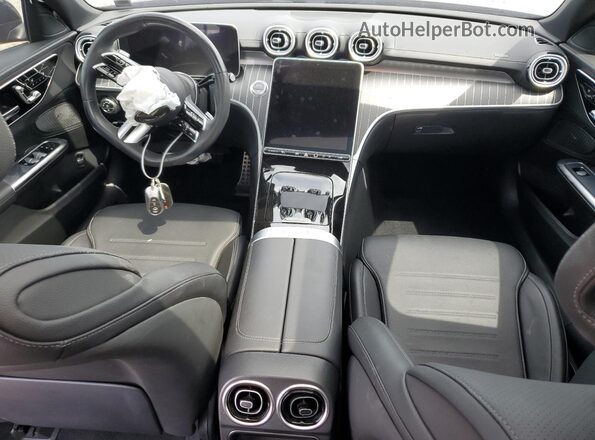 W1KAF4GB8PR123784 2023 MERCEDES-BENZ C Charcoal Widok deski rozdzielczej