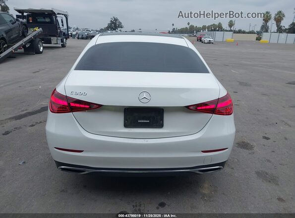 W1KAF4GB9PR073221 2023 MERCEDES-BENZ C-CLASS White 