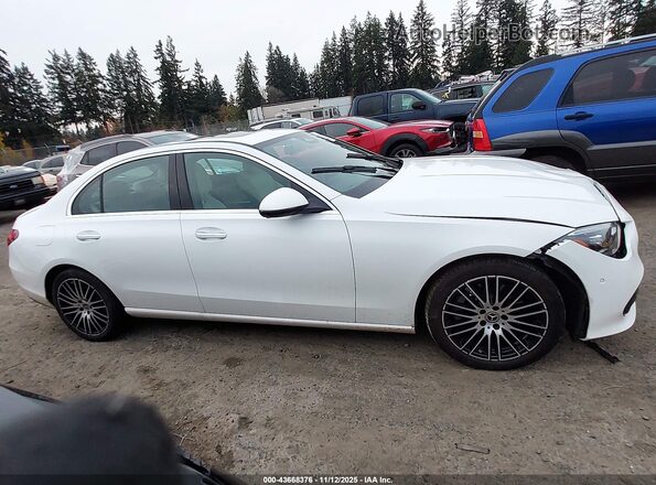 W1KAF4HB0PR134650 2023 MERCEDES-BENZ C-CLASS White Vista del cuadro de instrumentos