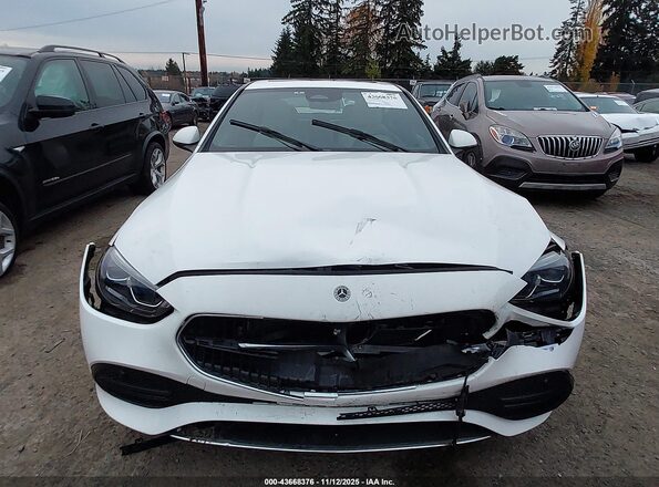 W1KAF4HB0PR134650 2023 MERCEDES-BENZ C-CLASS White Vista del salpicadero