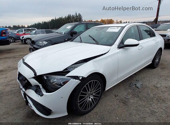 W1KAF4HB0PR134650 2023 MERCEDES-BENZ C-CLASS White Vista tres cuartos delantera izquierda