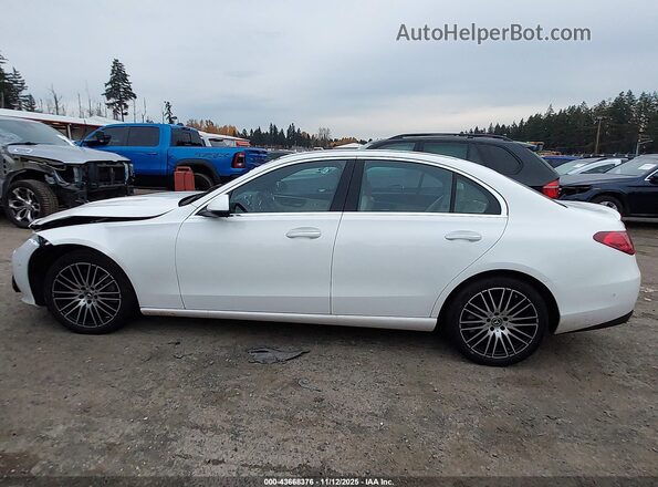 W1KAF4HB0PR134650 2023 MERCEDES-BENZ C-CLASS White Vista interior trasera