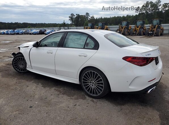 W1KAF4HB0RR235397 2024 MERCEDES-BENZ C White Հետևի ձախ