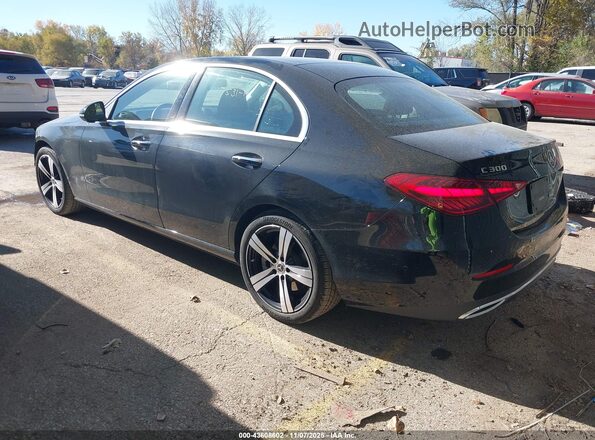 W1KAF4HB1SR247791 2025 MERCEDES-BENZ C-CLASS Black Tył lewy