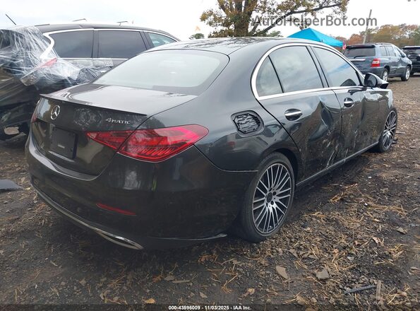 W1KAF4HB3NR044079 2022 MERCEDES-BENZ C-CLASS Black Հետևի աջ