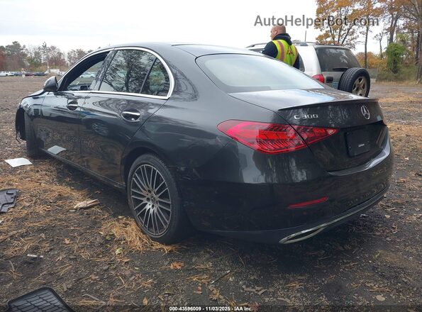 W1KAF4HB3NR044079 2022 MERCEDES-BENZ C-CLASS Black Հետևի ձախ