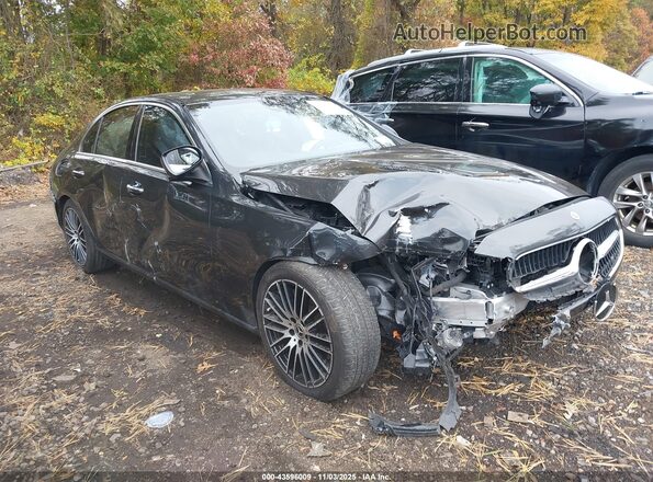 W1KAF4HB3NR044079 2022 MERCEDES-BENZ C-CLASS Black Սալոնի հետևի տեսք