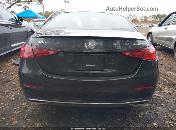 W1KAF4HB3NR044079 2022 MERCEDES-BENZ C-CLASS Black 
