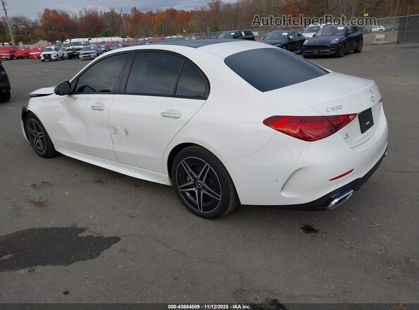 W1KAF4HB3PR142449 2023 MERCEDES-BENZ C-CLASS White უკანა მარცხენა