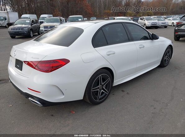 W1KAF4HB3PR142449 2023 MERCEDES-BENZ C-CLASS White უკანა მარჯვენა