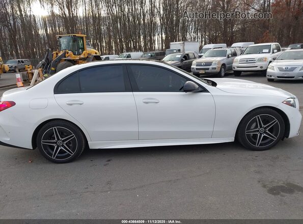W1KAF4HB3PR142449 2023 MERCEDES-BENZ C-CLASS White უკანა სალონის ხედი