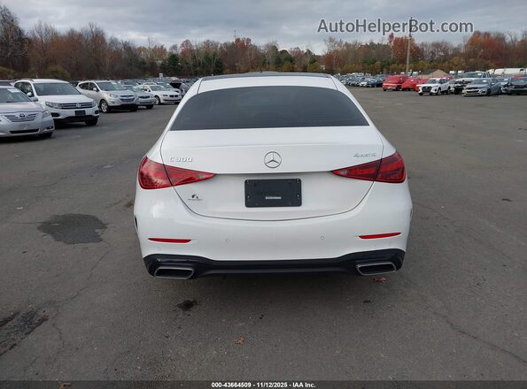 W1KAF4HB3PR142449 2023 MERCEDES-BENZ C-CLASS White 