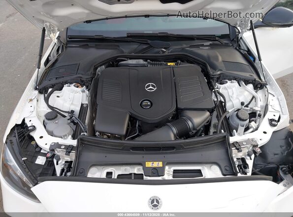 W1KAF4HB3PR142449 2023 MERCEDES-BENZ C-CLASS White უკანა ხედი