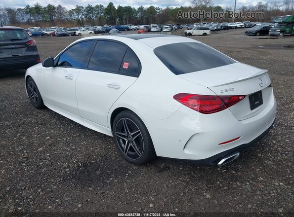 W1KAF4HB3RR228203 2024 MERCEDES-BENZ C-CLASS Белый 