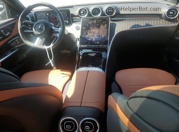 W1KAF4HB4RR214181 2024 MERCEDES-BENZ C Gray Dashboard view
