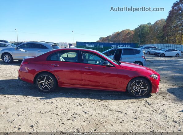 W1KAF4HB5PR107458 2023 MERCEDES-BENZ C-CLASS Красный Вид щитка приборов