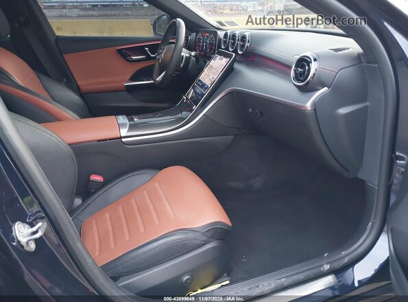 W1KAF4HB6PR100017 2023 MERCEDES-BENZ C-CLASS Blue Front interior view