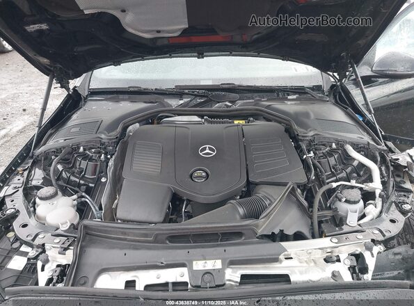 W1KAF4HB6PR124348 2023 MERCEDES-BENZ C-CLASS Black Rear view