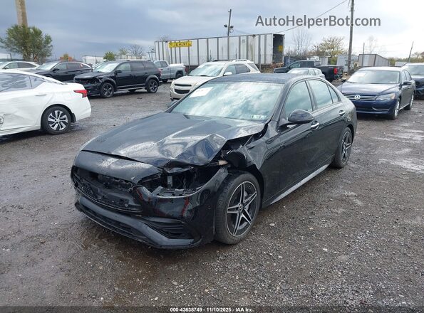 W1KAF4HB6PR124348 2023 MERCEDES-BENZ C-CLASS Black Front view