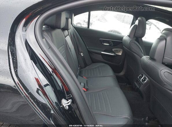 W1KAF4HB6PR124348 2023 MERCEDES-BENZ C-CLASS Black VIN sticker view