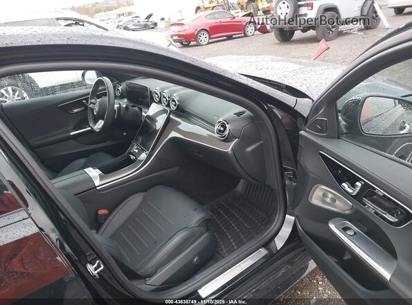 W1KAF4HB6PR124348 2023 MERCEDES-BENZ C-CLASS Black Front interior view