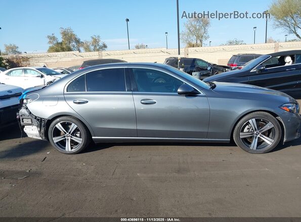 W1KAF4HB6PR144664 2023 MERCEDES-BENZ C-CLASS Gray Vista interior trasera