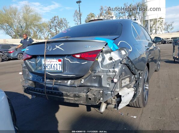W1KAF4HB6PR144664 2023 MERCEDES-BENZ C-CLASS Gray Vista frontal