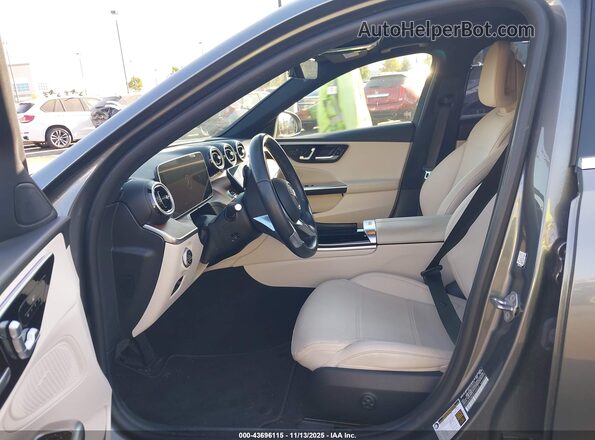 W1KAF4HB6PR144664 2023 MERCEDES-BENZ C-CLASS Gray Vista interior delantera