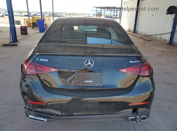 W1KAF4HB6RR233590 2024 MERCEDES-BENZ C Black Widok z tyłu