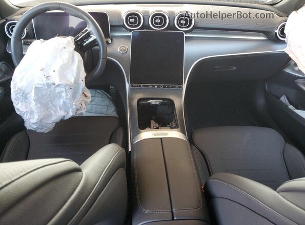 W1KAF4HB6RR233590 2024 MERCEDES-BENZ C Black Widok deski rozdzielczej