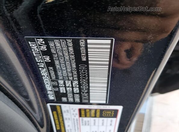 W1KAF4HB6RR233590 2024 MERCEDES-BENZ C Black Widok komory silnika