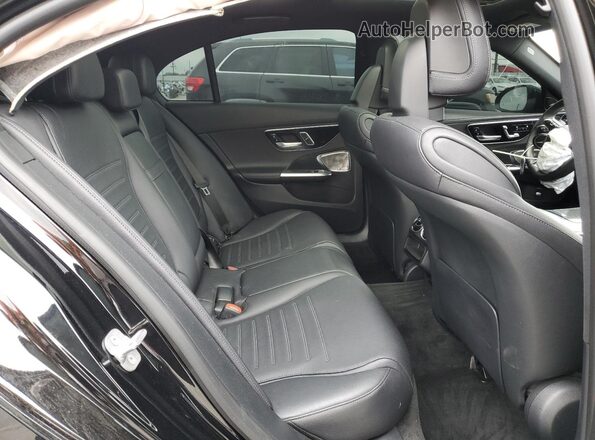 W1KAF4HB7RR184030 2024 MERCEDES-BENZ C Black Vista de los asientos traseros