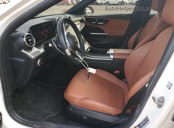 W1KAF4HB8PR126473 2023 MERCEDES-BENZ C White Սալոնի դիմացի տեսք