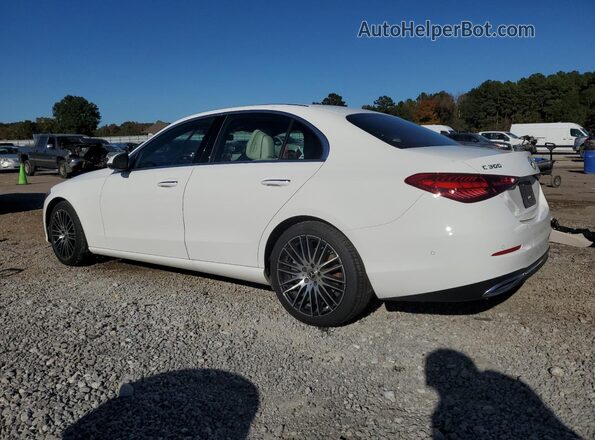 W1KAF4HB8PR133665 2023 MERCEDES-BENZ C White Rear left