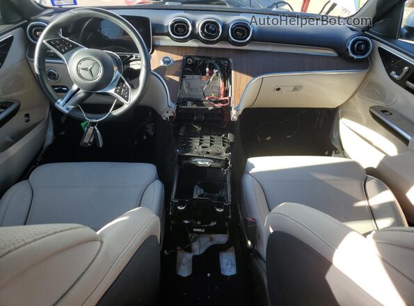 W1KAF4HB8PR133665 2023 MERCEDES-BENZ C White Dashboard view