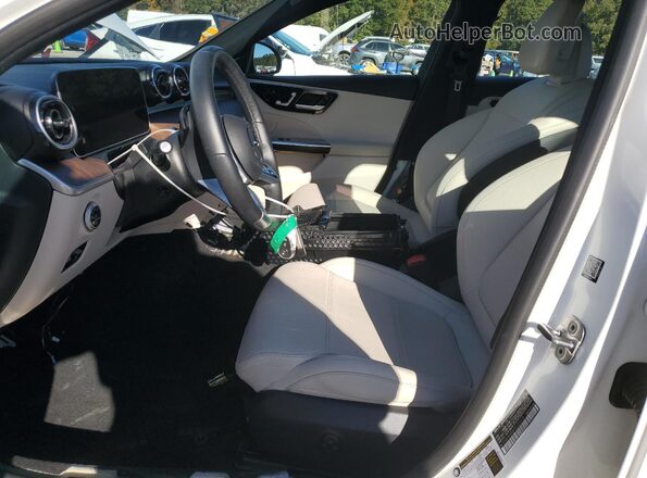 W1KAF4HB8PR133665 2023 MERCEDES-BENZ C White Front interior view
