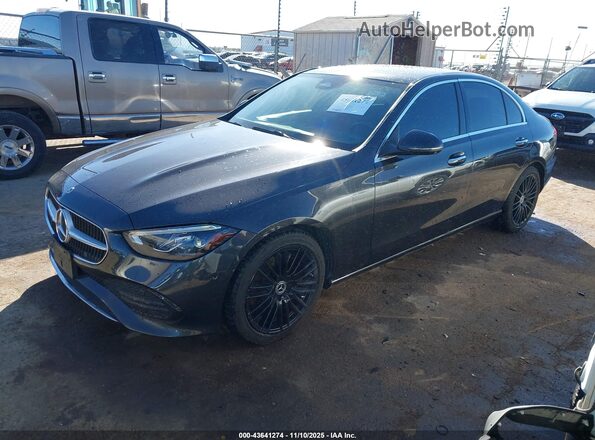 W1KAF4HB9PR082323 2023 MERCEDES-BENZ C-CLASS Black Առջևի ձախ երեք քառորդ տեսարան