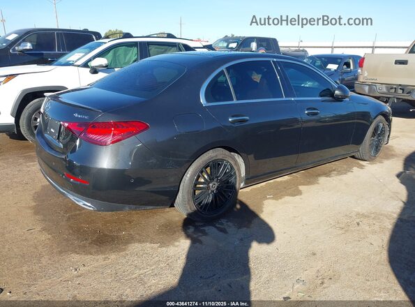 W1KAF4HB9PR082323 2023 MERCEDES-BENZ C-CLASS Black Հետևի աջ