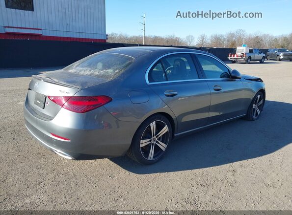 W1KAF4HBXNR039865 2022 MERCEDES-BENZ C-CLASS Gray 